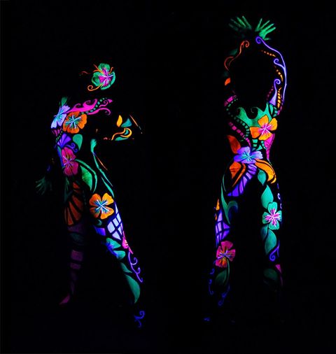 bezpieczne, hipoalergiczne farby do twarzy i ciała, zmywalne - pełna rozdzielczość